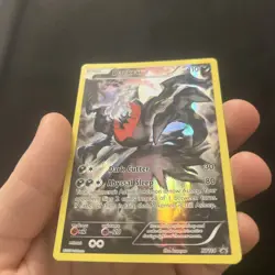 Darkrai XY114 Holo Black Star Promo Card Near Mint Condition NM - Image 2
