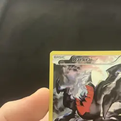 Darkrai XY114 Holo Black Star Promo Card Near Mint Condition NM - Image 3