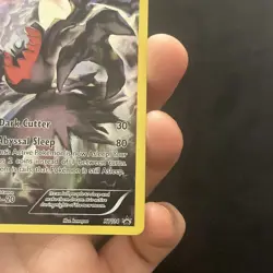 Darkrai XY114 Holo Black Star Promo Card Near Mint Condition NM - Image 5