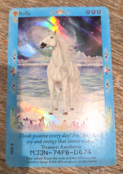 Bella Sara Rare Foil Bella Card S4/55 Treasures - Image 1