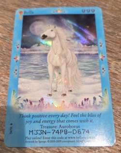 Bella Sara Rare Foil Bella Card S4/55 Treasures - Image 2