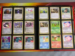 B18 POKEMON BINDER COLLECTION LOT ALL CARDS 2010 OR OLDER! COMPLETE KFC 1998 SET - Image 4