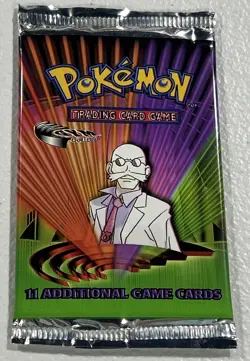 Wizards of the Coast Pokemon Gym Challenge Card Game Booster Pack FACTORY SEALED 742818062244 - Image 1