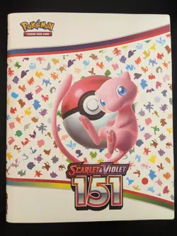 Pokemon SV 151 Base Master Set w/ Binder 334 Cards Reverses, Holo Energy, Promos - Image 1
