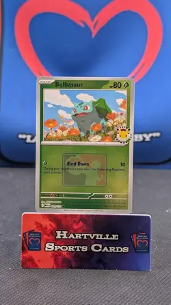 Bulbasaur 001/132 MEG 2026 Pokemon Day League Promo PLAY Stamp Pokemon Card - Image 1