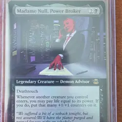 Magic: The Gathering (TMNT) Madame Null, Power Broker, Full-art Foil - Image 1