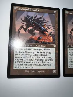 Scavenged Brawler (Retro Frame) Commander: the Brothers' War Regular - Image 3