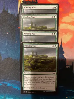 MTG Modern Horizons 1 Winding Way x 4 - Image 1