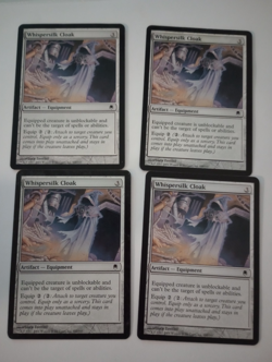Whispersilk Cloak Darksteel Regular 4x Magic The Gathering - Image 1