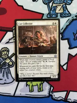 Cat Collector x1. Mtg Foundations - Image 1