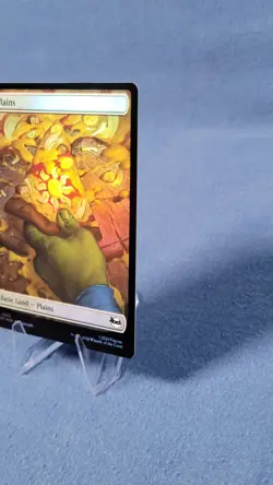 Plains (0253) #253 (Foil) (NM) TMT Magic MTG Pizza - Image 2