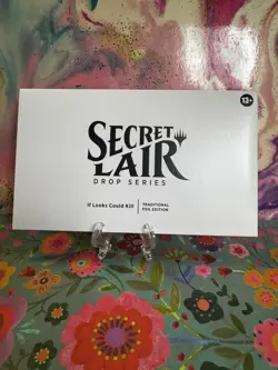 MTG SECRET LAIR DROP IF LOOKS COULD KILL TRADITIONAL FOIL SEALED - Image 1