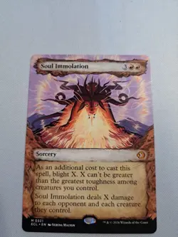MTG: Soul Immolation (Showcase) (LP): Lorwyn Eclipsed - Image 1