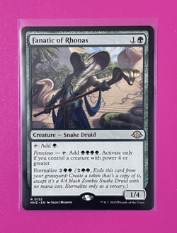 *Fanatic of Rhonas* -Modern Horizons 3 (MH3) #152- Near Mint - Regular Rare - - Image 1