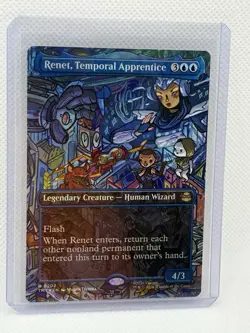 Renet, Temporal Apprentice (Borderless) Teenage Mutant Ninja Turtles Foil 0202 - Image 1