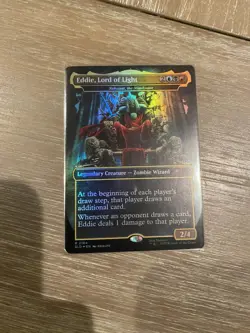 🔮 MTG: Eddie Lord of Light R Foil #2184 | SLD Secret Lair x Iron Maiden - Image 1