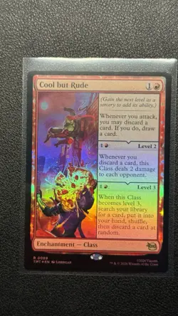 2026 MTG TMNT - Cool But Rude Foil Rare 0089 TMT - Image 1