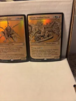 Lot Of 4 (Showcase) Foil Commander Legends: Battle for Baldur's Gate Pictured - Image 5