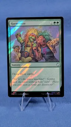 Harmonize (Surge Foil) Commander: Teenage Mutant Ninja Turtles Foil 0051 - Image 2