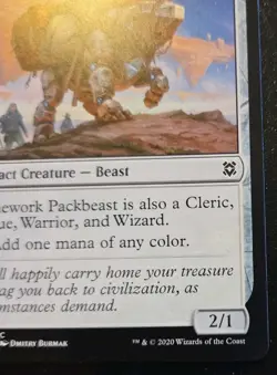 Stonework Packbeast 255/280 Common Zendikar Rising Magic: The Gathering - Image 5