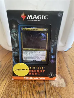 MTG Undead Unleashed Innistrad Midnight Hunt Commander Deck -Factory Sealed- - Image 1