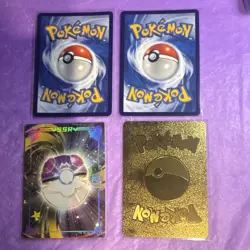 Pokemon Togepi Mewtwo 4 Card Lot Foil Holo Collectible Card Game - Image 2
