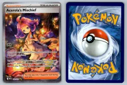 Acerola's Mischief - Mega Evolution - 183/132 - Pokemon - NM - Image 1