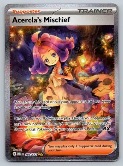 Acerola's Mischief - Mega Evolution - 183/132 - Pokemon - NM - Image 2