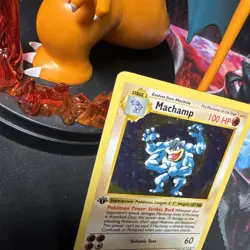 Machamp 8/102 Shadowless 1st Edition Holo - Base Set - Pokemon TCG 1999 - Image 2