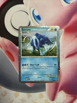 Suicune HGSS21 Holo Black Star Promo Pokemon Card - Image 1