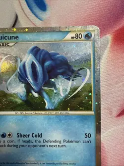 Suicune HGSS21 Holo Black Star Promo Pokemon Card - Image 2