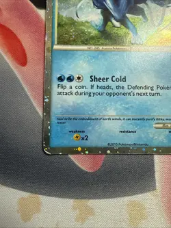 Suicune HGSS21 Holo Black Star Promo Pokemon Card - Image 4