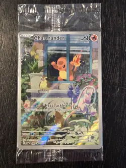 Pokemon TCG Charmander Obsidian Flames Black Star Promo #044 Sealed - Image 1