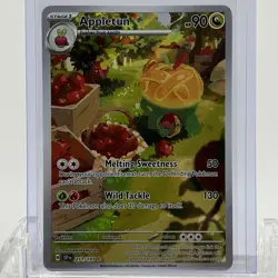 Pokemon TCG Surging Sparks Appletun #211/191 Illustration Rare NM - Image 1