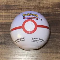 Pokemon TCG Poke Ball Premier Ball Tin D25 3 Booster Packs Inside New Sealed - Image 1
