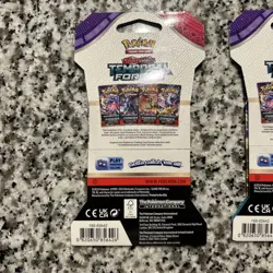 5 Pokemon Scarlet & Violet Temporal Forces Sleeved Booster Packs (Random Art) - Image 3