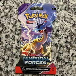 5 Pokemon Scarlet & Violet Temporal Forces Sleeved Booster Packs (Random Art) - Image 4