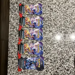5 Pokemon Scarlet & Violet Temporal Forces Sleeved Booster Packs (Random Art) - Image 5