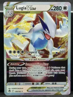 Pokemon Lugia VSTAR Silver Tempest 139/195 Holo Ultra Rare - Image 1