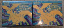 LOT OF 2x Pokemon TCG Mega Evolution Ascended Heroes Elite Trainer Box ETB NEW - Image 1