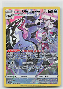 Galarian Obstagoon TG10/TG30 Astral Radiance Trainer Gallery US SELLER PO01 - Image 1