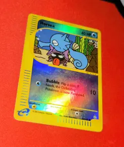 Pokemon TCG Horsea 84/147 Aquapolis Reverse Holo Rare #84 E-Reader Series - Image 4