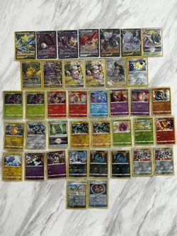 Pokemon TCG: Silver Tempest, Lost Origin, Crown Zenith Lot (39) V VStar Holo NM - Image 1