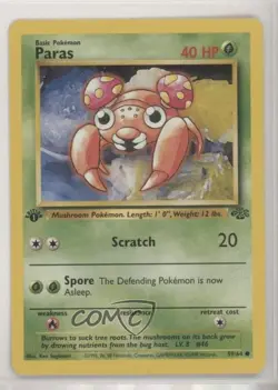 Paras 1st Ed. Pokemon Jungle #59 1999 - Image 1