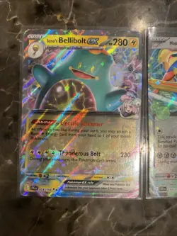 Pokemon TCG Hop's Zacian EX And Iono’s Bellibolt EX Ultra Rare Journey Together - Image 3