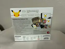 Pokemon TCG: 25th Anniversary Celebrations Elite Trainer Box (2021) TORN PLASTIC 820650809439 - Image 2