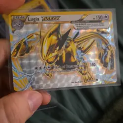 Pokemon TCG Lugia BREAK Fates Collide Holo Rare Ancient 150 HP 79/124 - Image 1