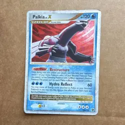 Pokemon Palkia LV.X Rare Holo Diamond & Pearl 106/106 2008 120 HP Level Up - Image 1