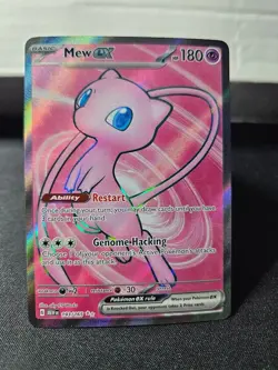 Mew ex 193/165 Pokemon TCG Scarlet & Violet - 151 Ultra Rare Holo Full Art NM-M - Image 1