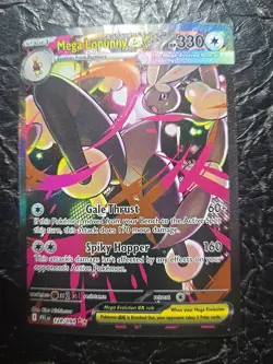 Pokemon Mega Evolution Phantasmal Flames Mega Lopunny ex 128/094 - Image 1